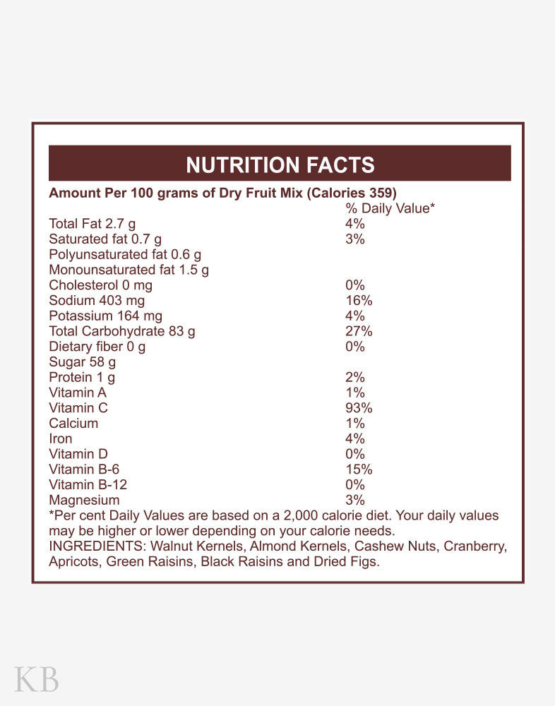 Koshur Dry Fruit Mix - Kashmir Box