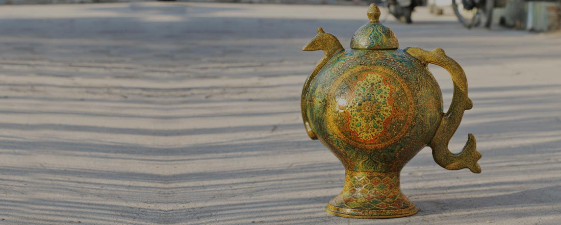 The Golden Hands of Paper Mache - Ghulam Rasool Jan – KashmirBox.com