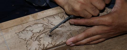 Walnut Wood Carving (Part 1)