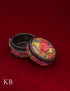 Ring Box Round | Artisan-Made | Handcrafted Heritage - Kashmir Box