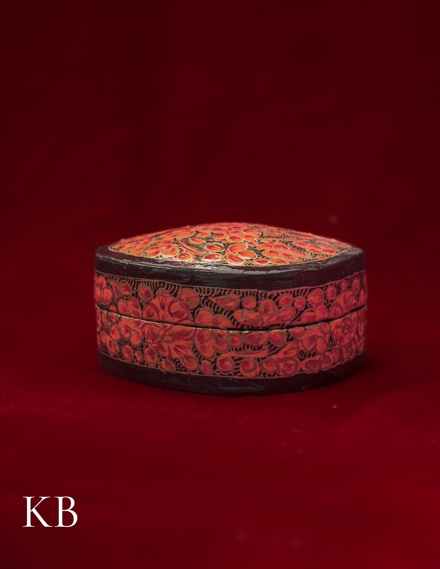 Pin Box Rectangular Curved | Artisan-Made | Handcrafted Heritage - Kashmir Box