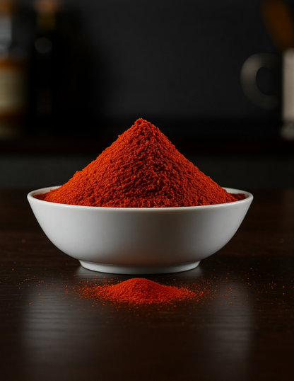 Koshur - Kashmiri Red Chilli Powder | Lal Mirch | Spices | Masala Powder | Dried Chillies | No Added Flavors and Colors - Kashmir Box