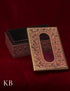 Kashmiri Papier Mâché Tissue Box – Hand-Painted Floral Design | Artisan-Made | Handcrafted Heritage - Kashmir Box