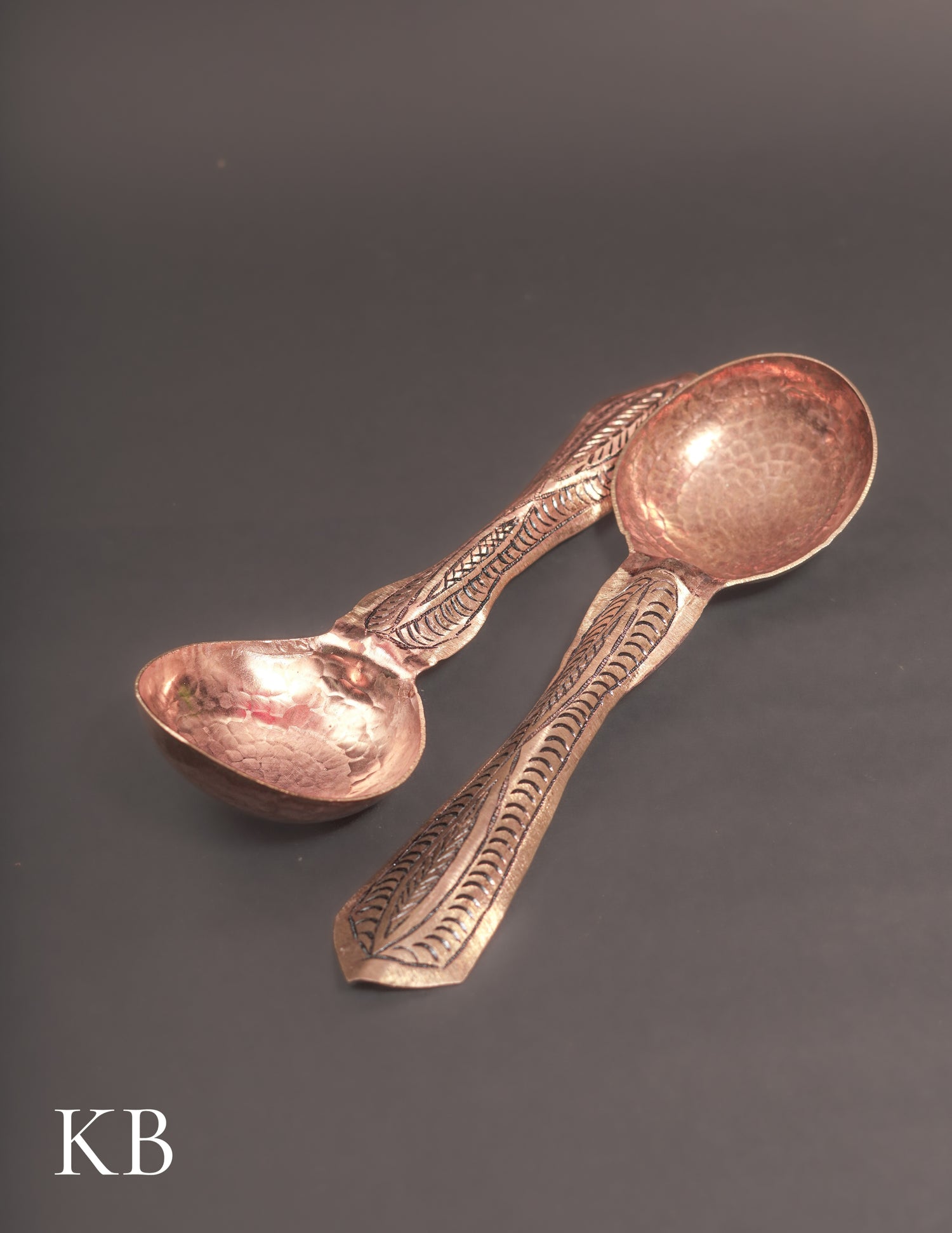 Kashmiri Copperware Spoons – Artisan-Made | Handcrafted Heritage - Kashmir Box