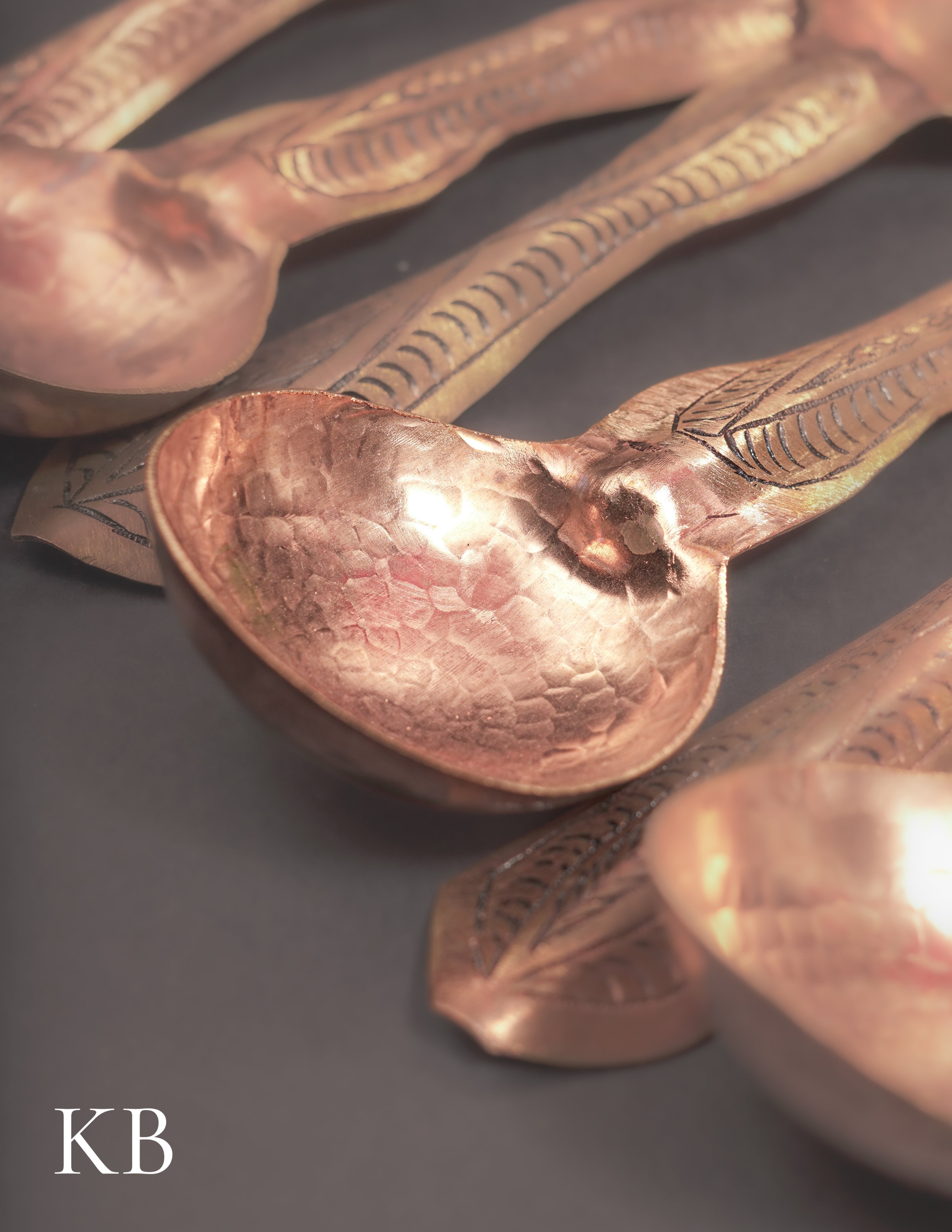 Kashmiri Copperware Spoons – Artisan-Made | Handcrafted Heritage - Kashmir Box