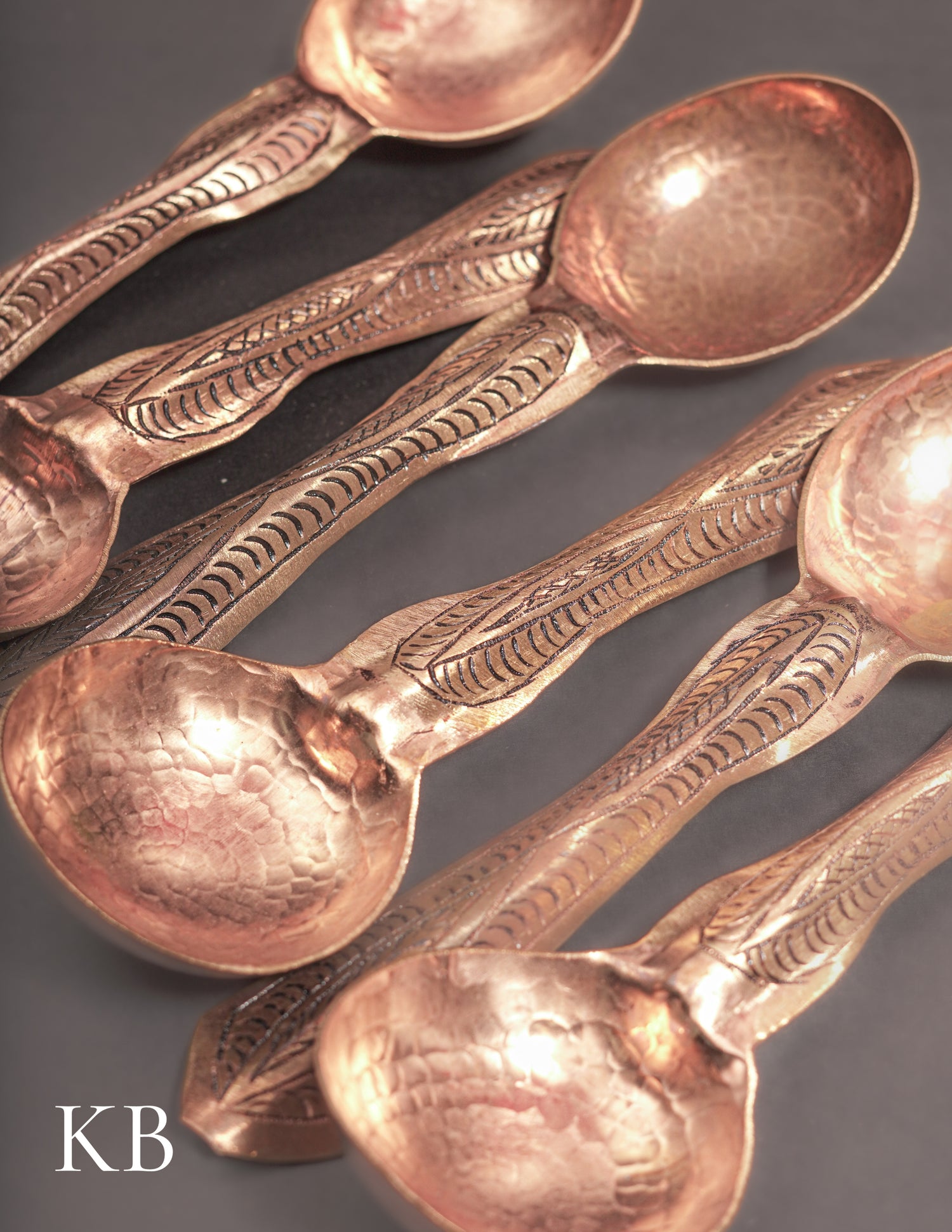 Kashmiri Copperware Spoons – Artisan-Made | Handcrafted Heritage - Kashmir Box