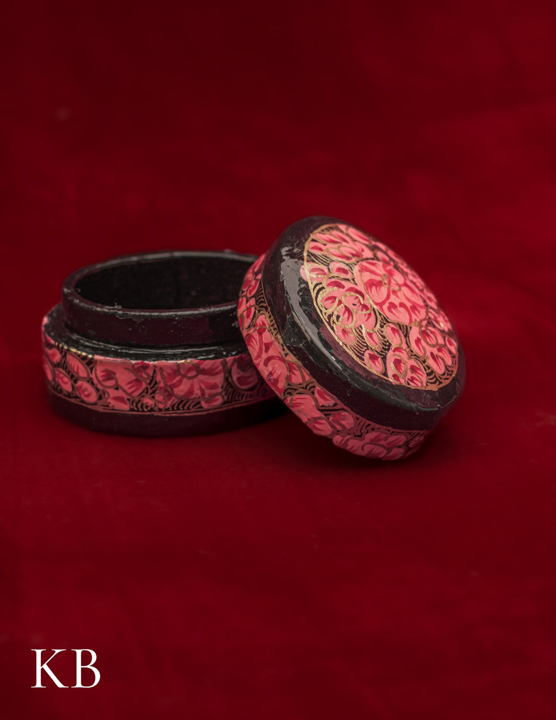 Ring Box Oval | Artisan-Made | Handcrafted Heritage - Kashmir Box