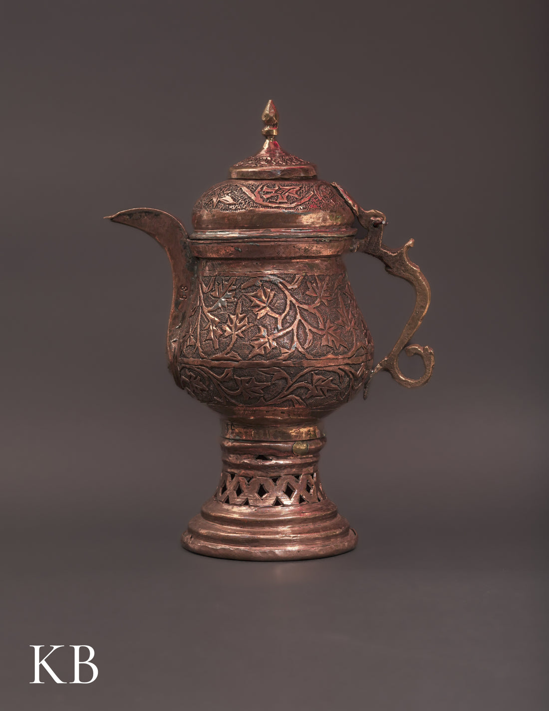 Kashmiri Copperware Samovar – Artisan-Made | Handcrafted Heritage - Kashmir Box