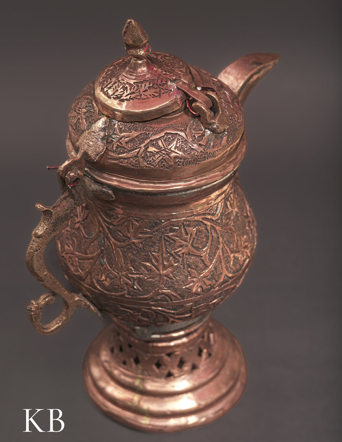 Kashmiri Copperware Samovar – Artisan-Made | Handcrafted Heritage - Kashmir Box