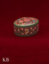 Pin Box Oval | Artisan-Made | Handcrafted Heritage - Kashmir Box