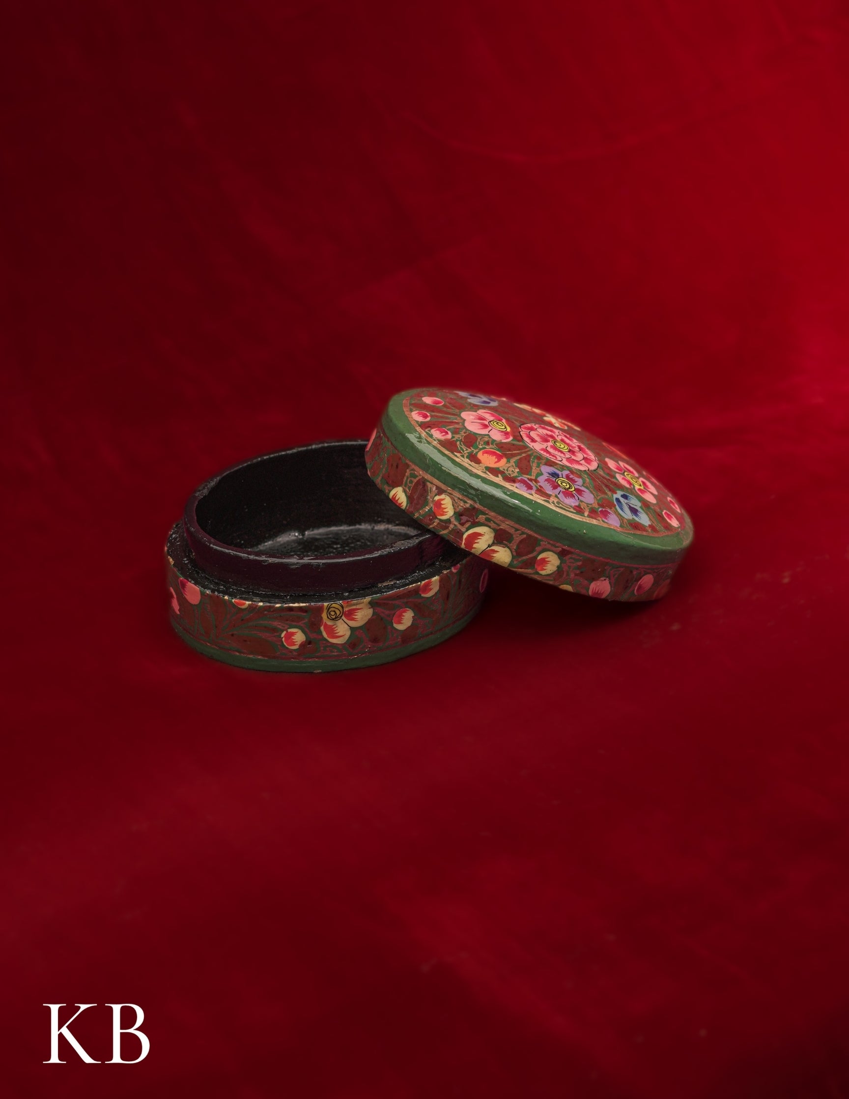 Pin Box Oval | Artisan-Made | Handcrafted Heritage - Kashmir Box