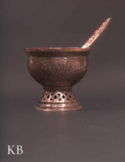Kashmiri Copperware Kenz Set – 4 Pieces | Artisan-Made | Handcrafted Heritage - Kashmir Box