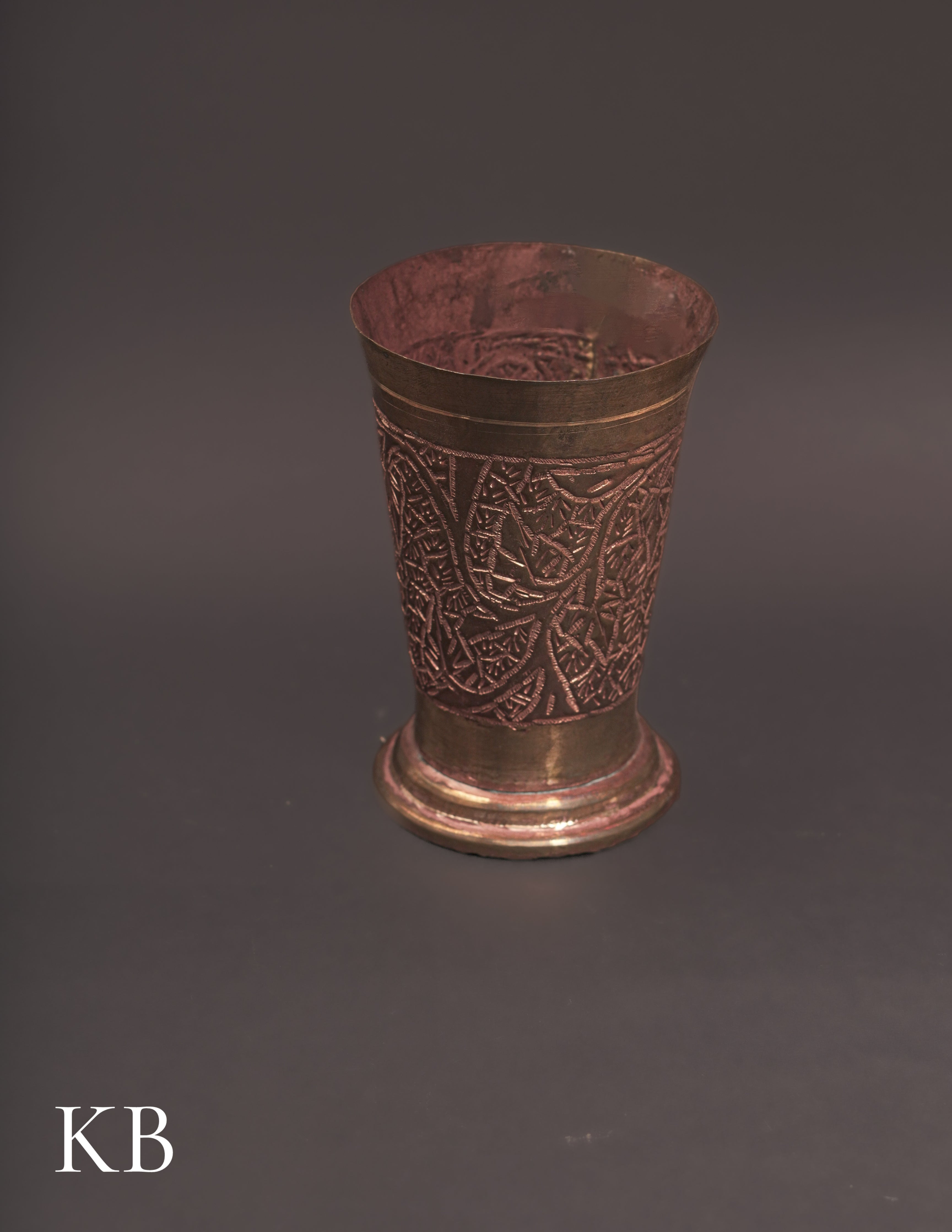 Kashmiri Copperware Kenz Set – 4 Pieces | Artisan-Made | Handcrafted Heritage - Kashmir Box