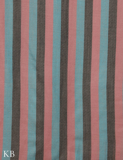 Multicolor Striped Stole - Kashmir Box