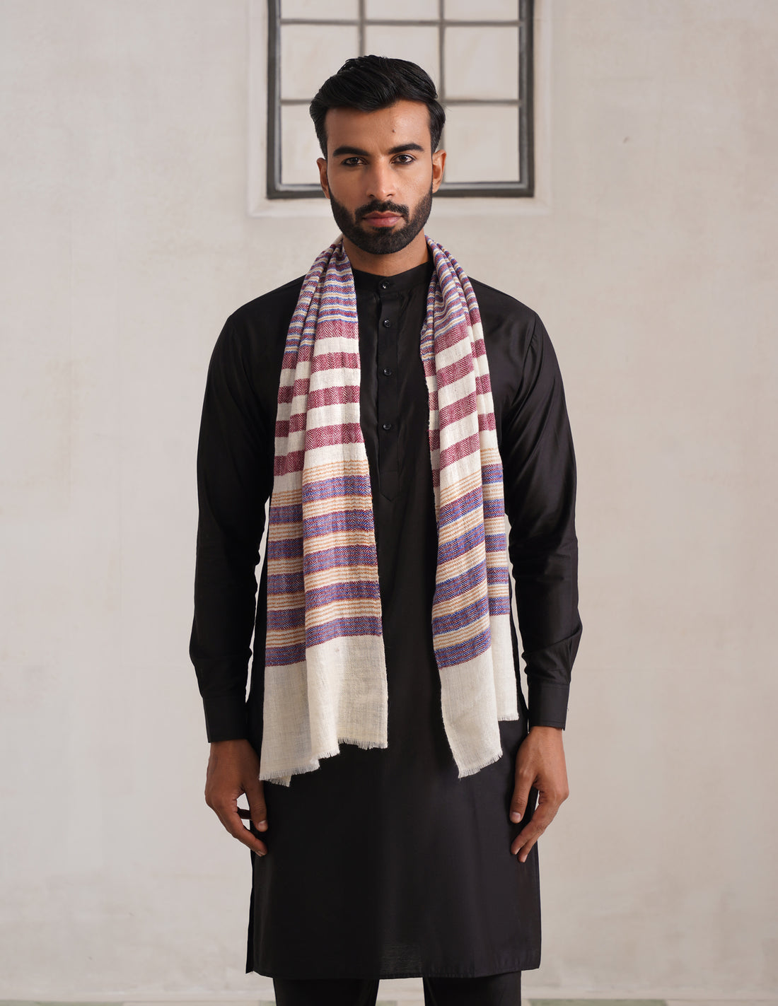 GI Striped Pashmina Men&