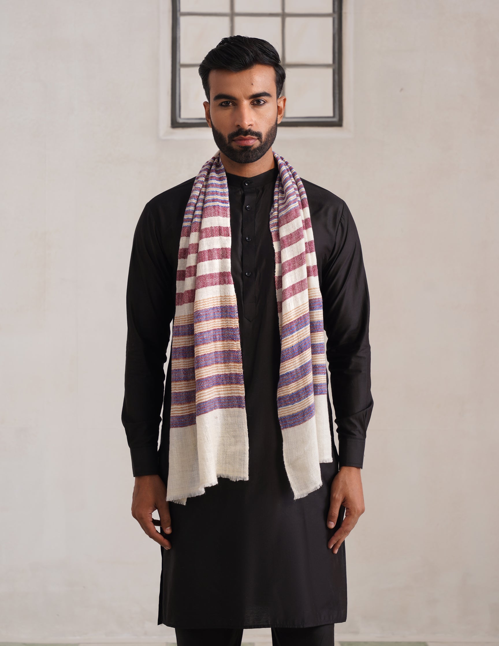 GI Striped Pashmina Men&