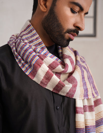 GI Striped Pashmina Men&