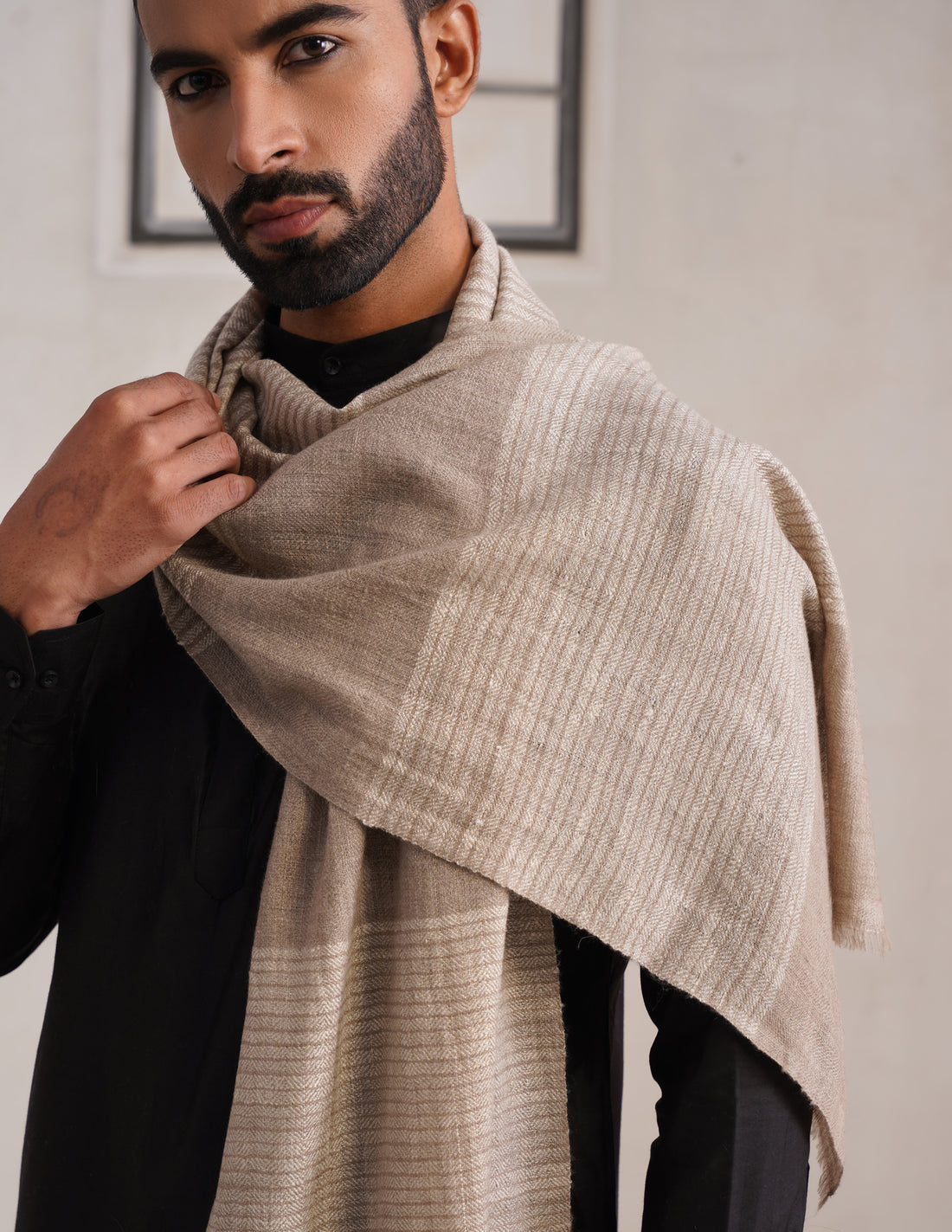 GI Striped Pashmina Men&