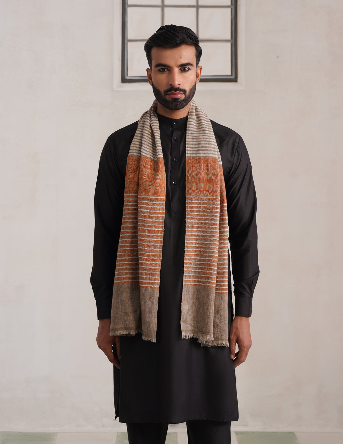 GI Striped Pashmina Men&