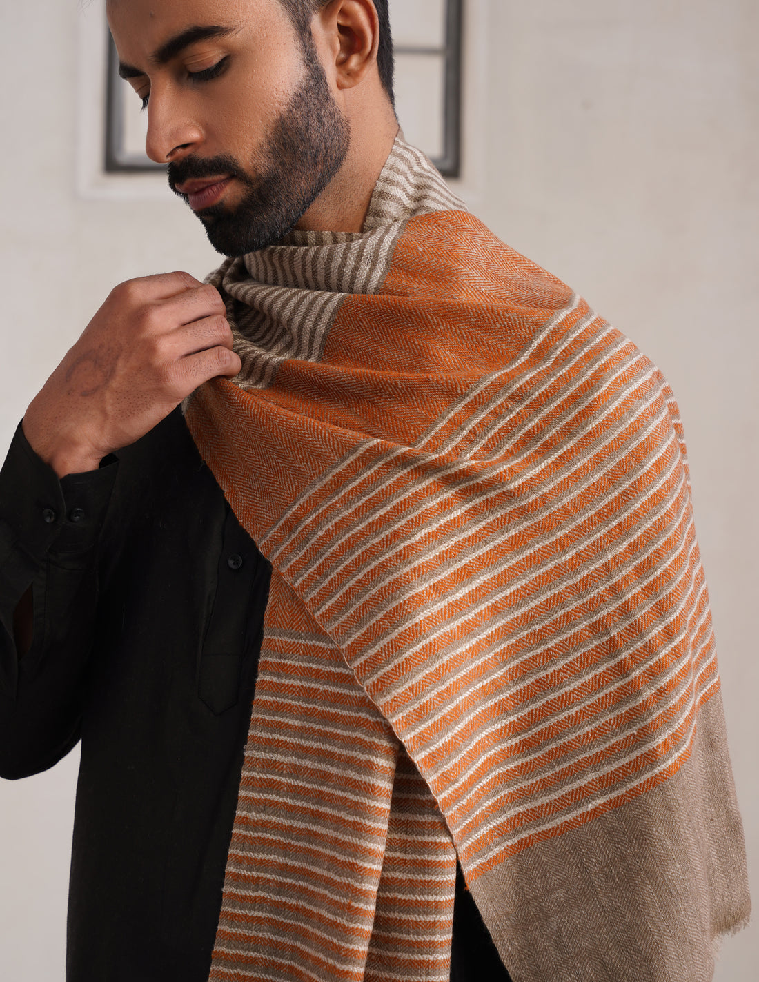 GI Striped Pashmina Men&