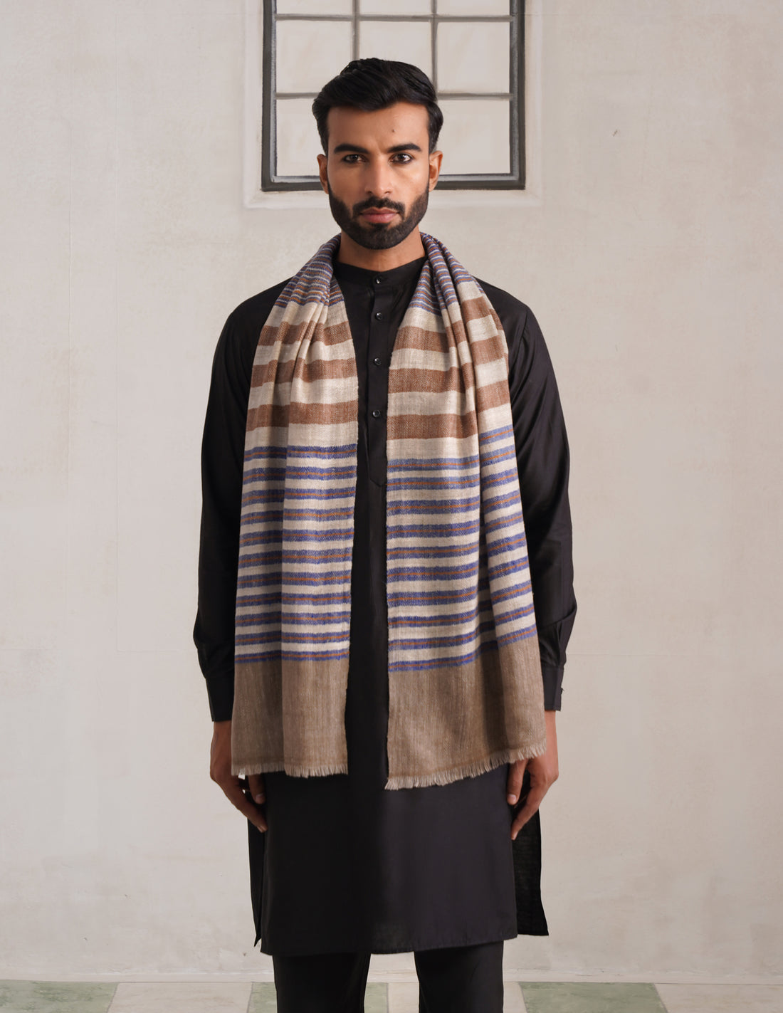 GI Striped Pashmina Men&
