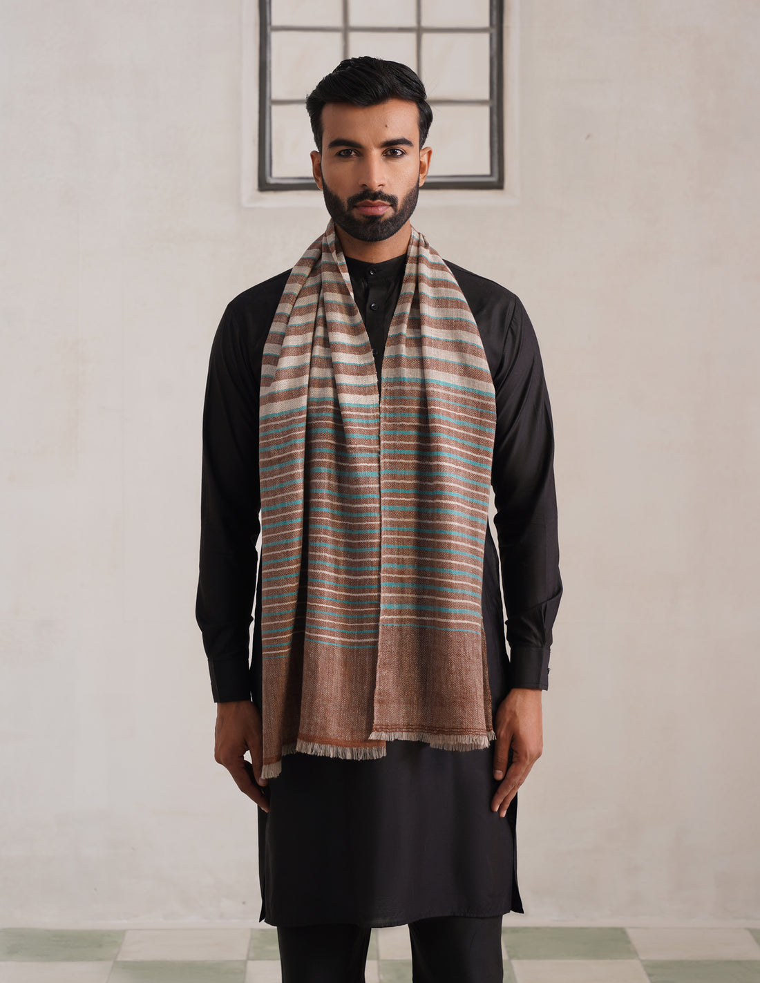 GI Striped Pashmina Men&