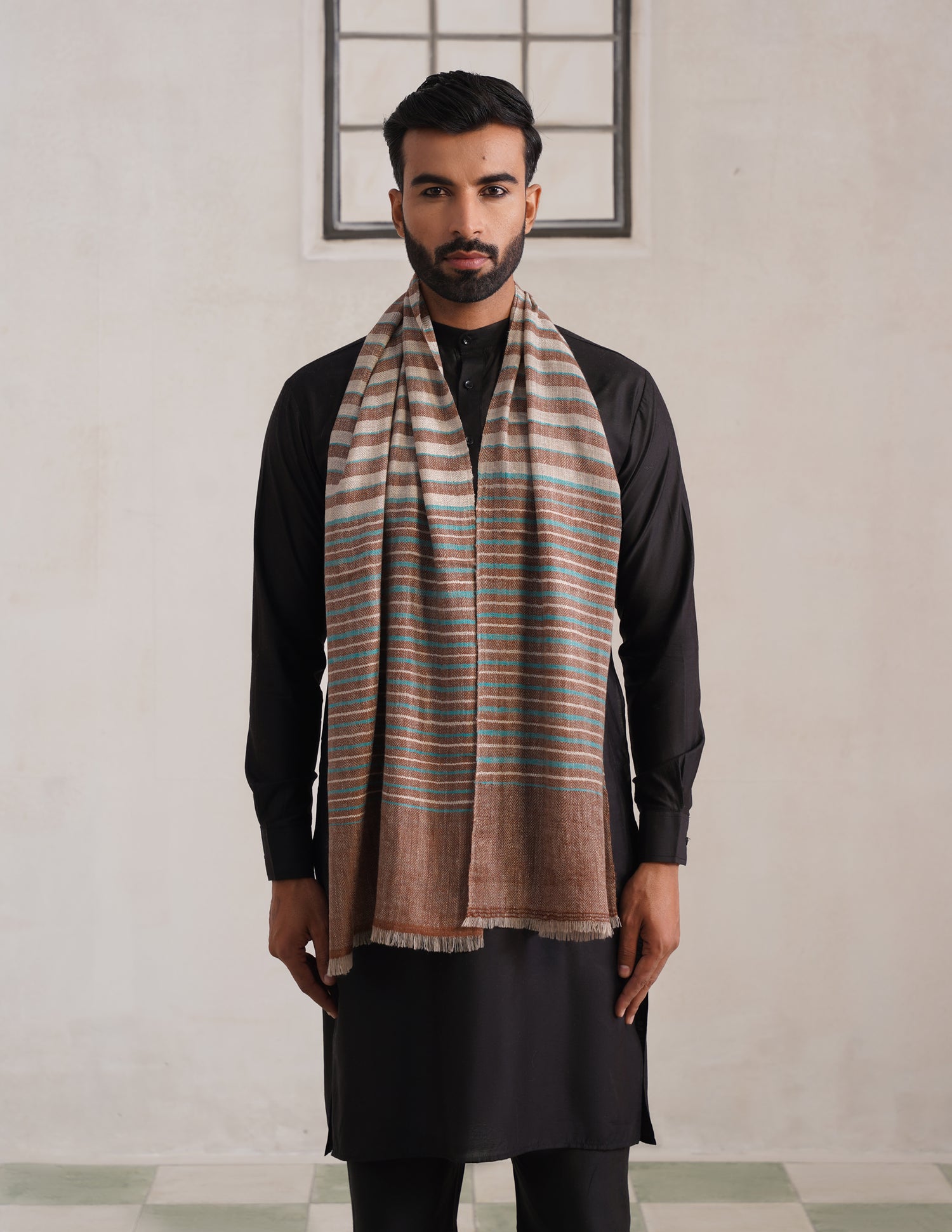 GI Striped Pashmina Men&