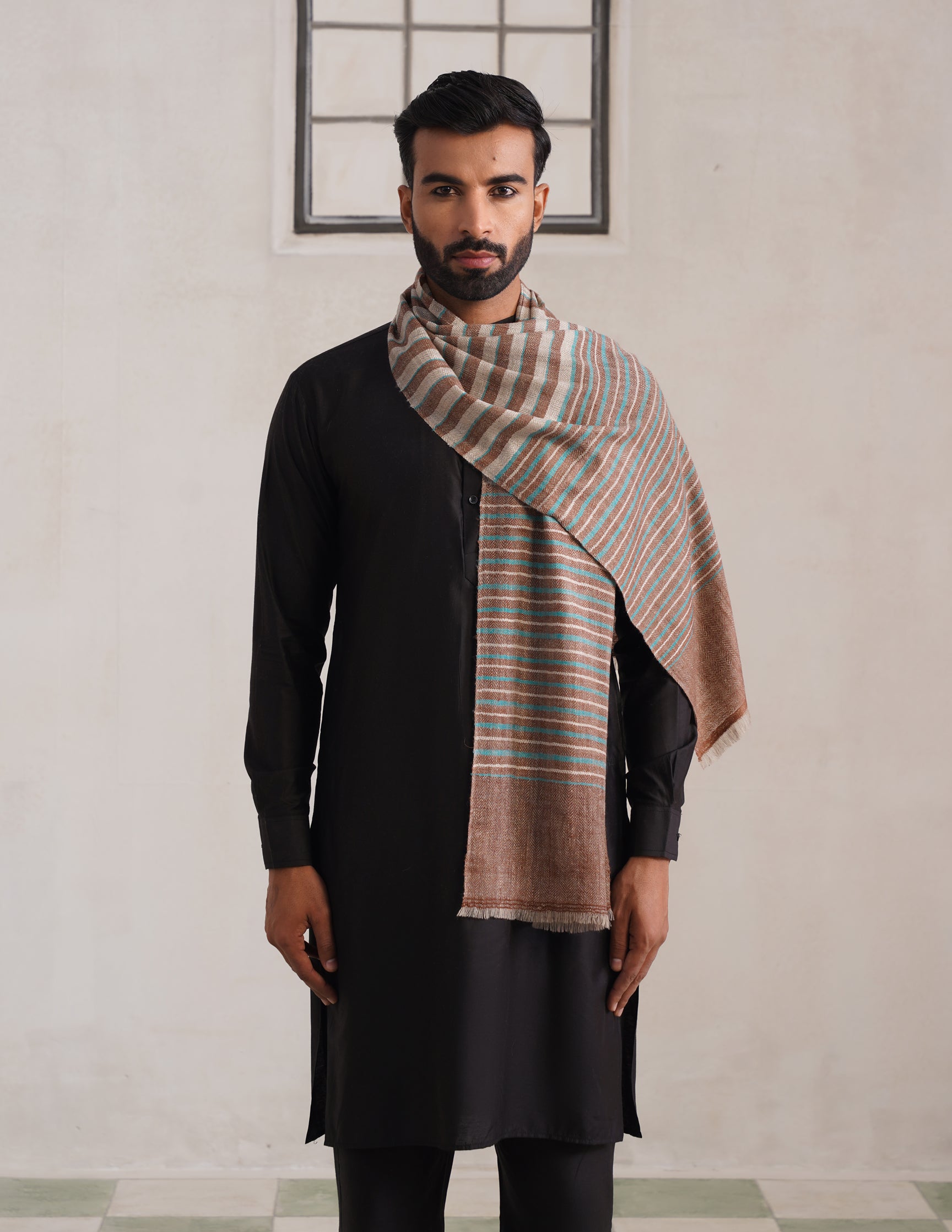 GI Striped Pashmina Men&