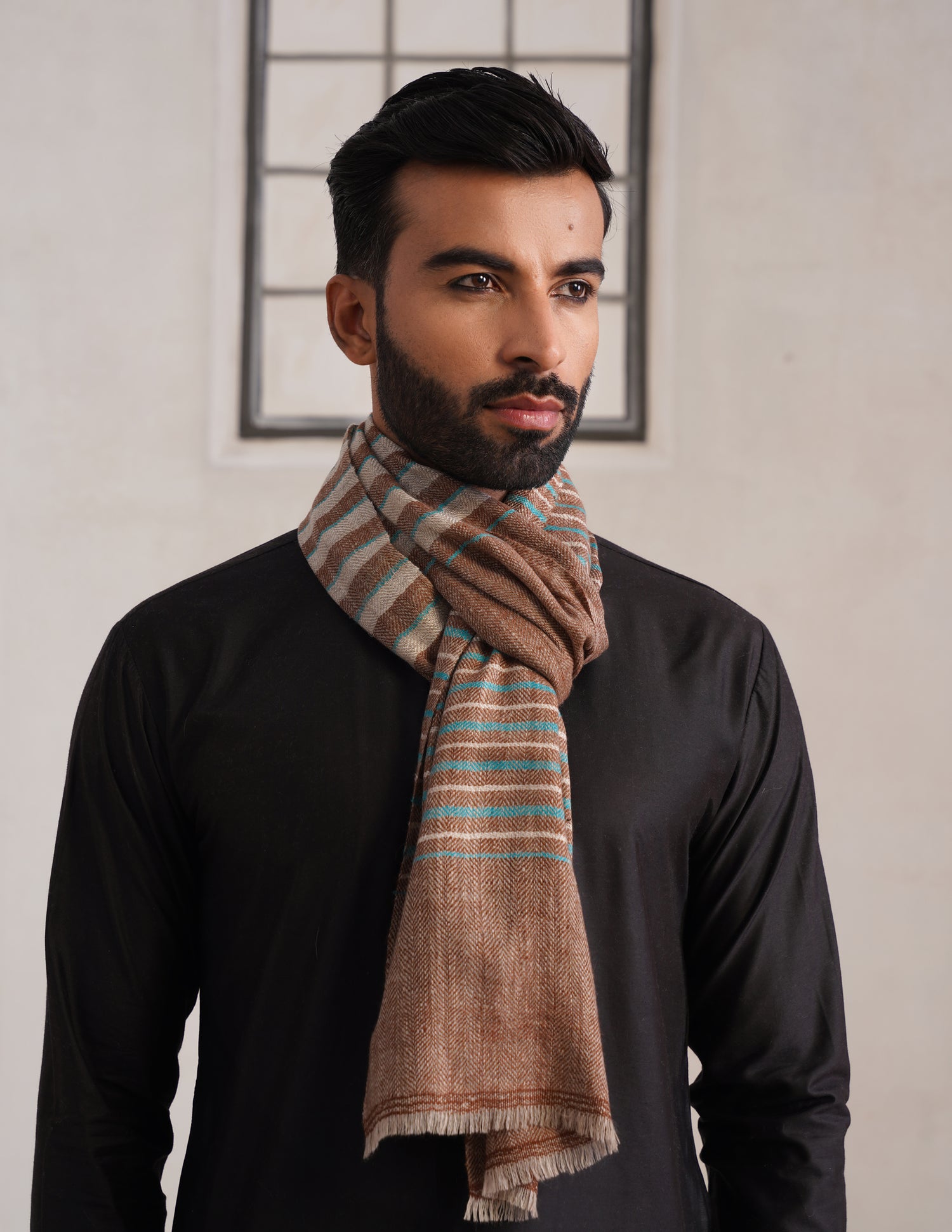 GI Striped Pashmina Men&
