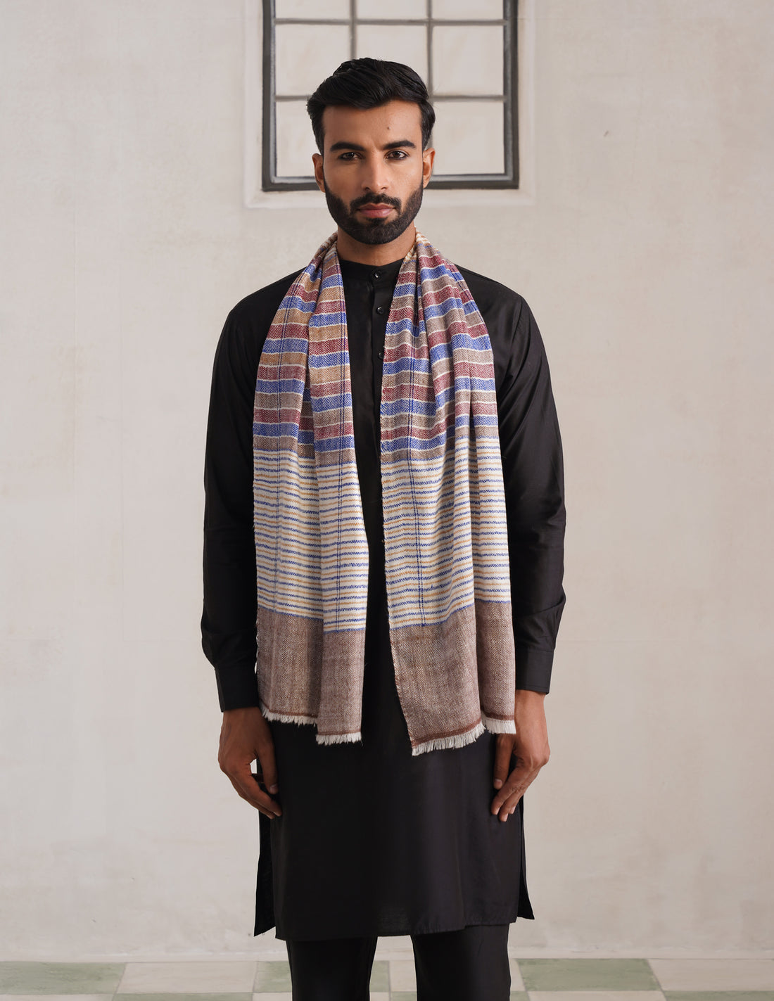GI Striped Pashmina Men&