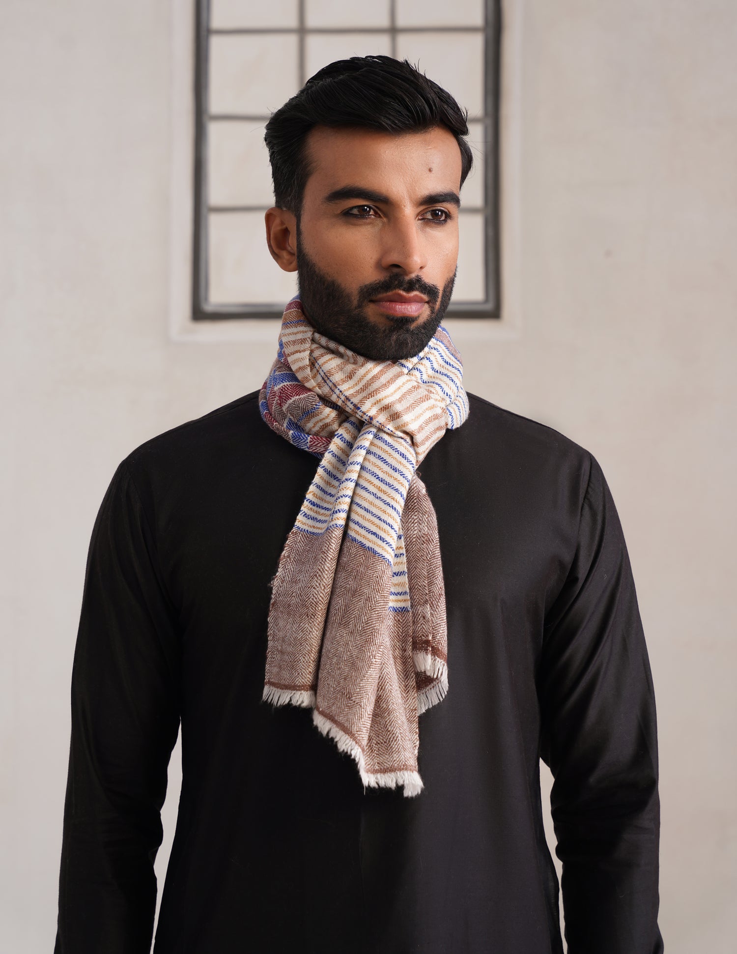 GI Striped Pashmina Men&