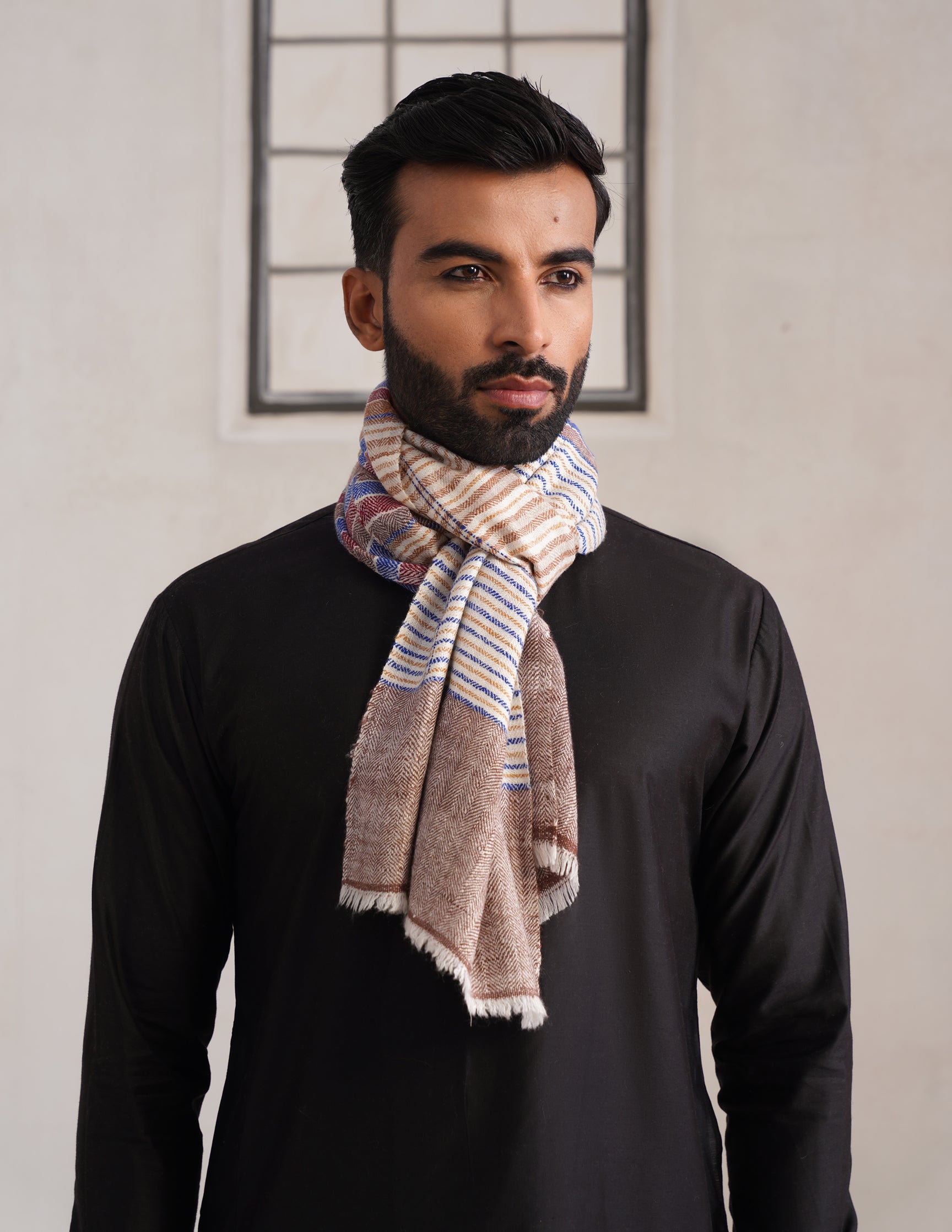 GI Striped Pashmina Men&
