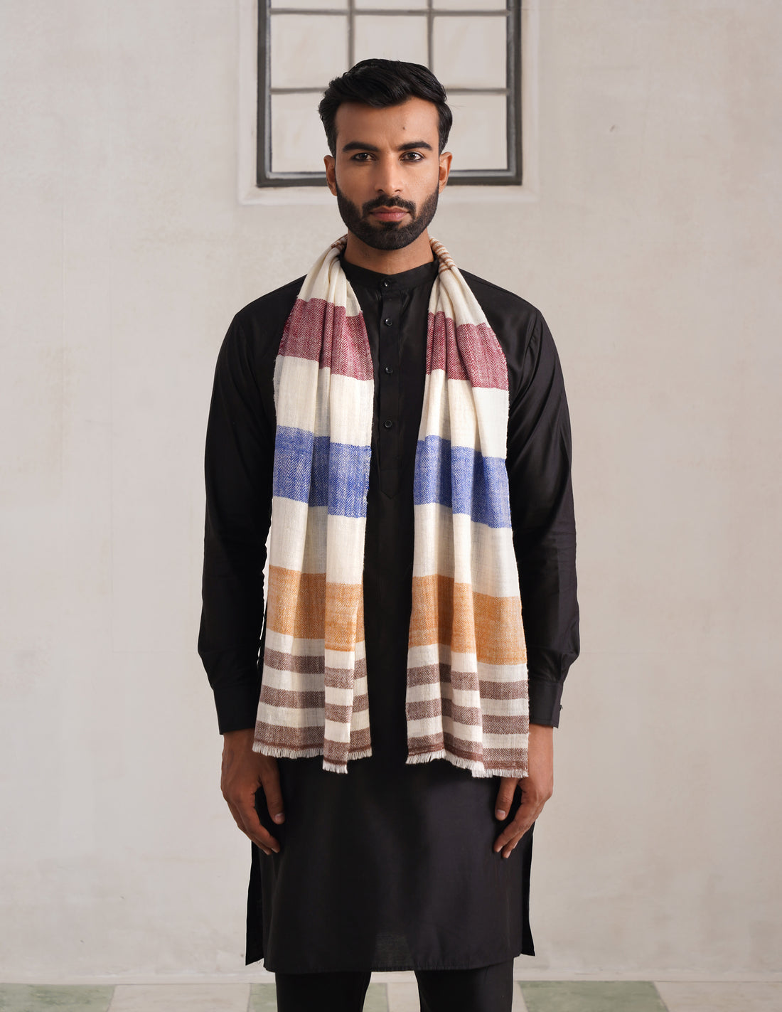 GI Striped Pashmina Men&