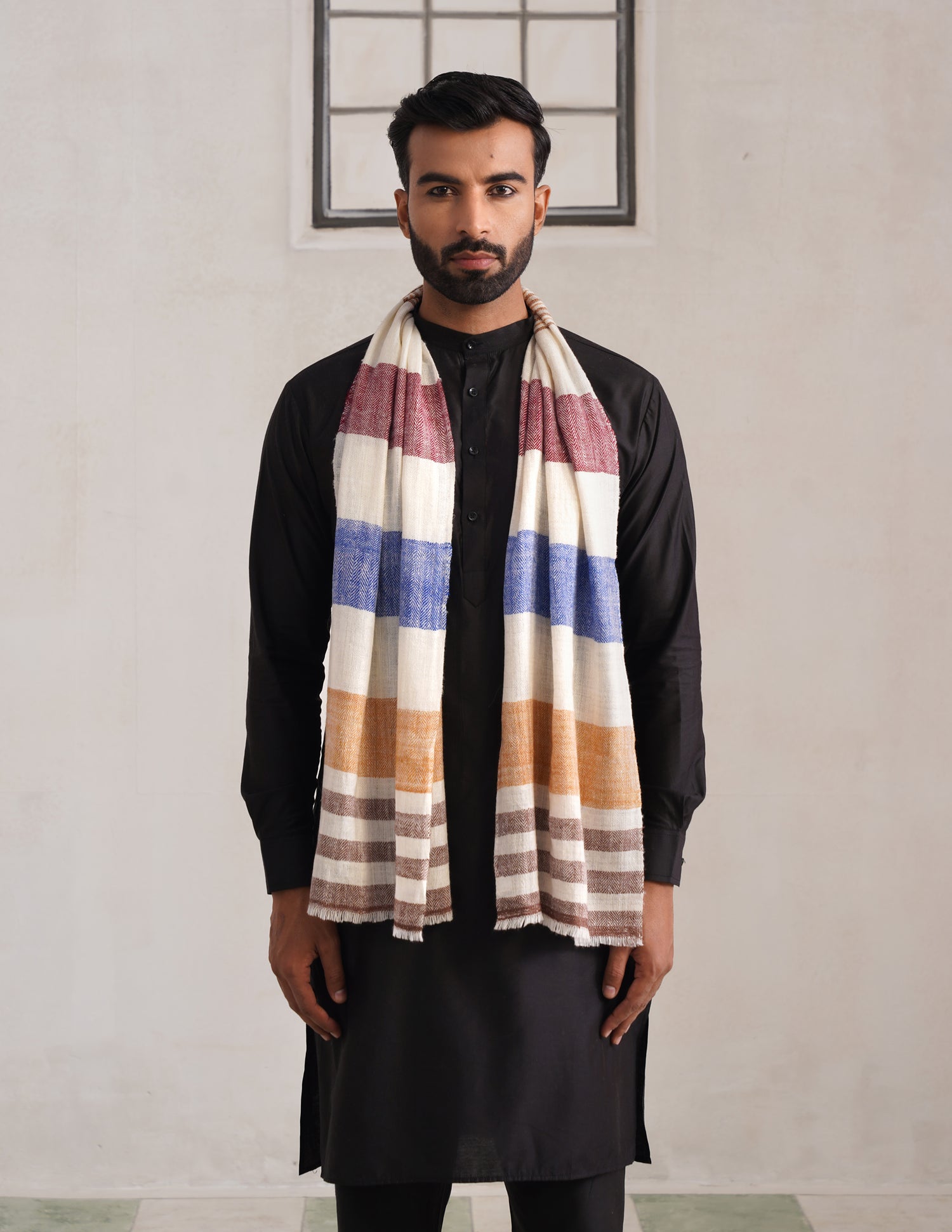 GI Striped Pashmina Men&