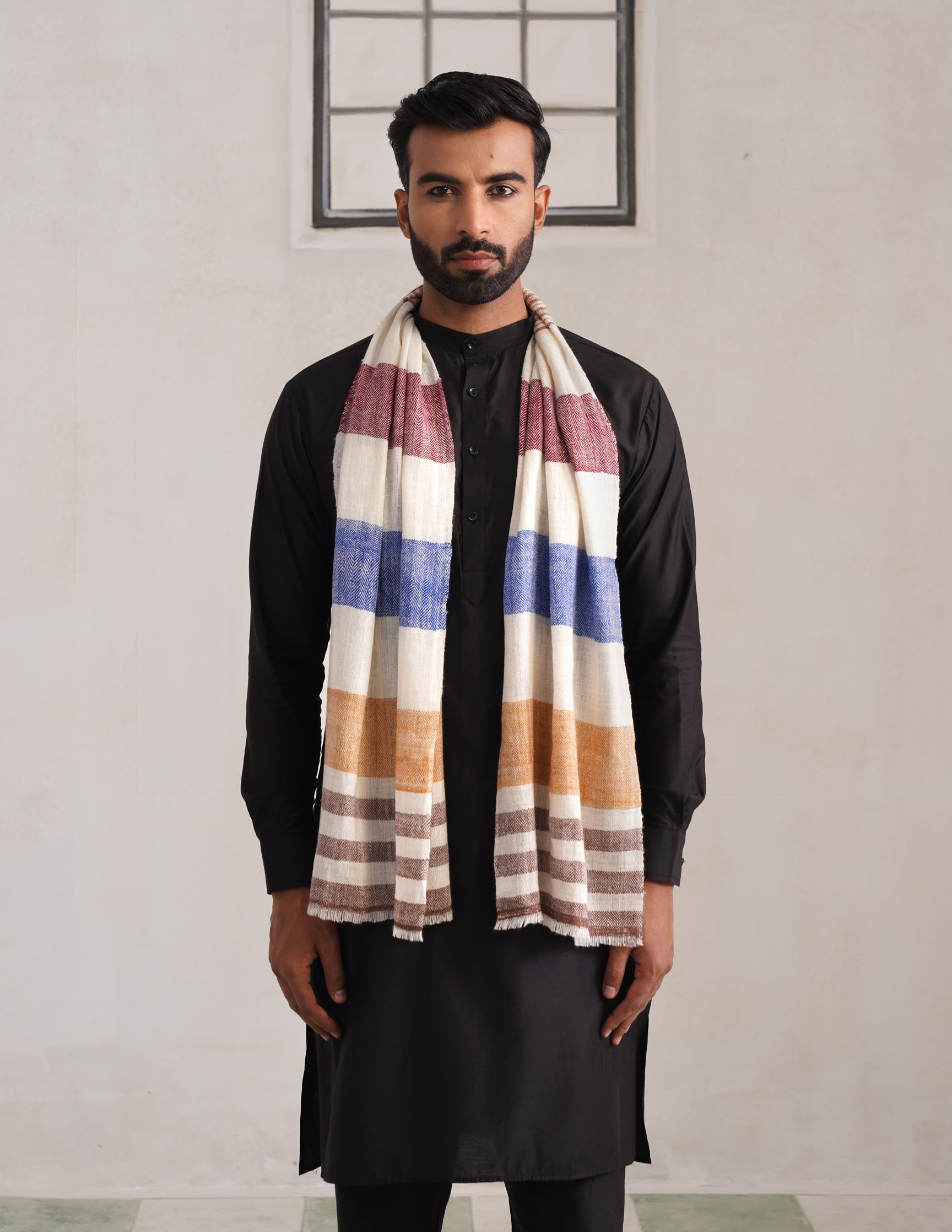 GI Striped Pashmina Men&