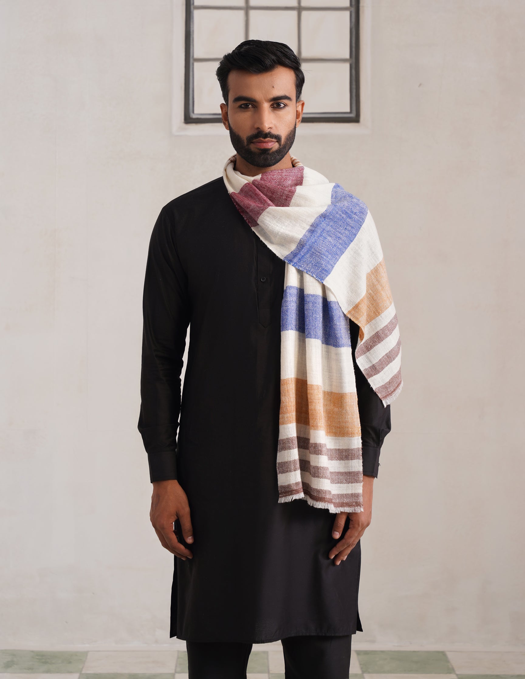 GI Striped Pashmina Men&