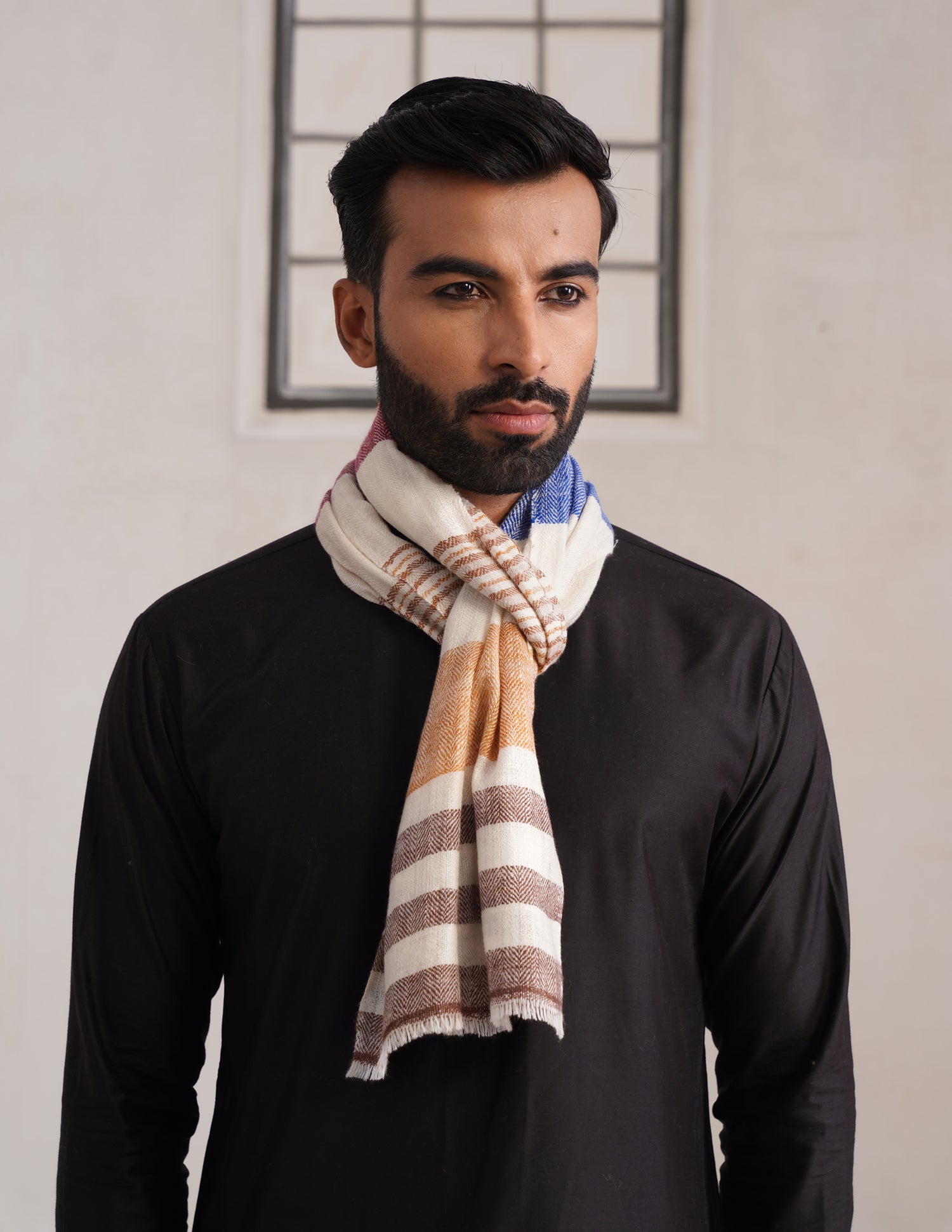 GI Striped Pashmina Men&