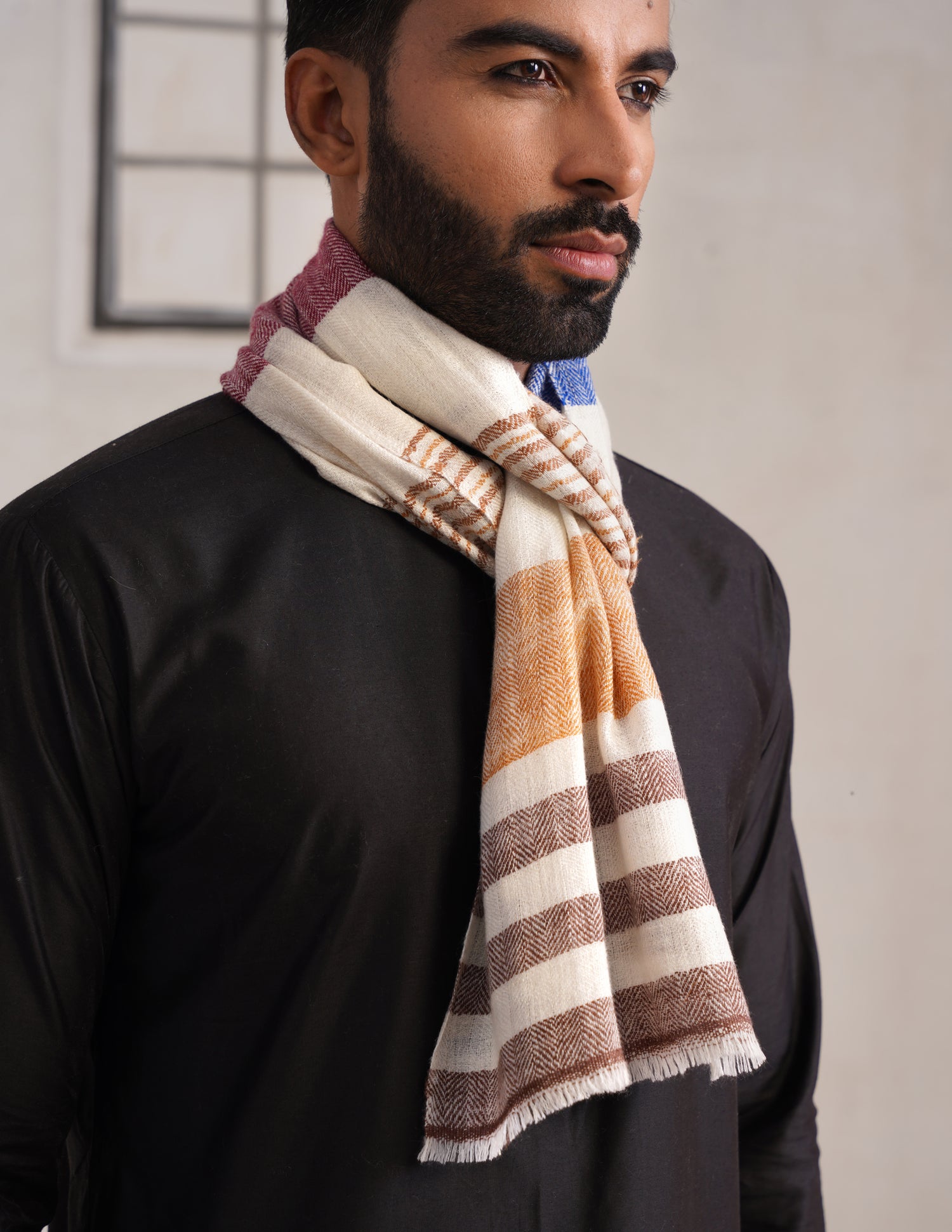 GI Striped Pashmina Men&