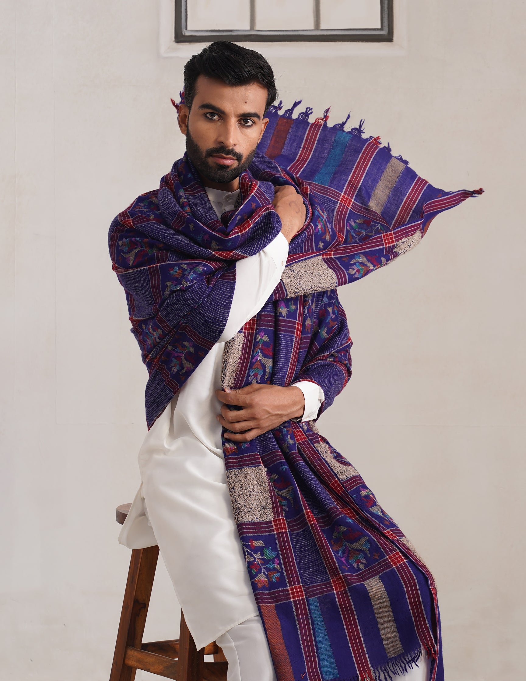 Kani Pashmina Modern Design Men&