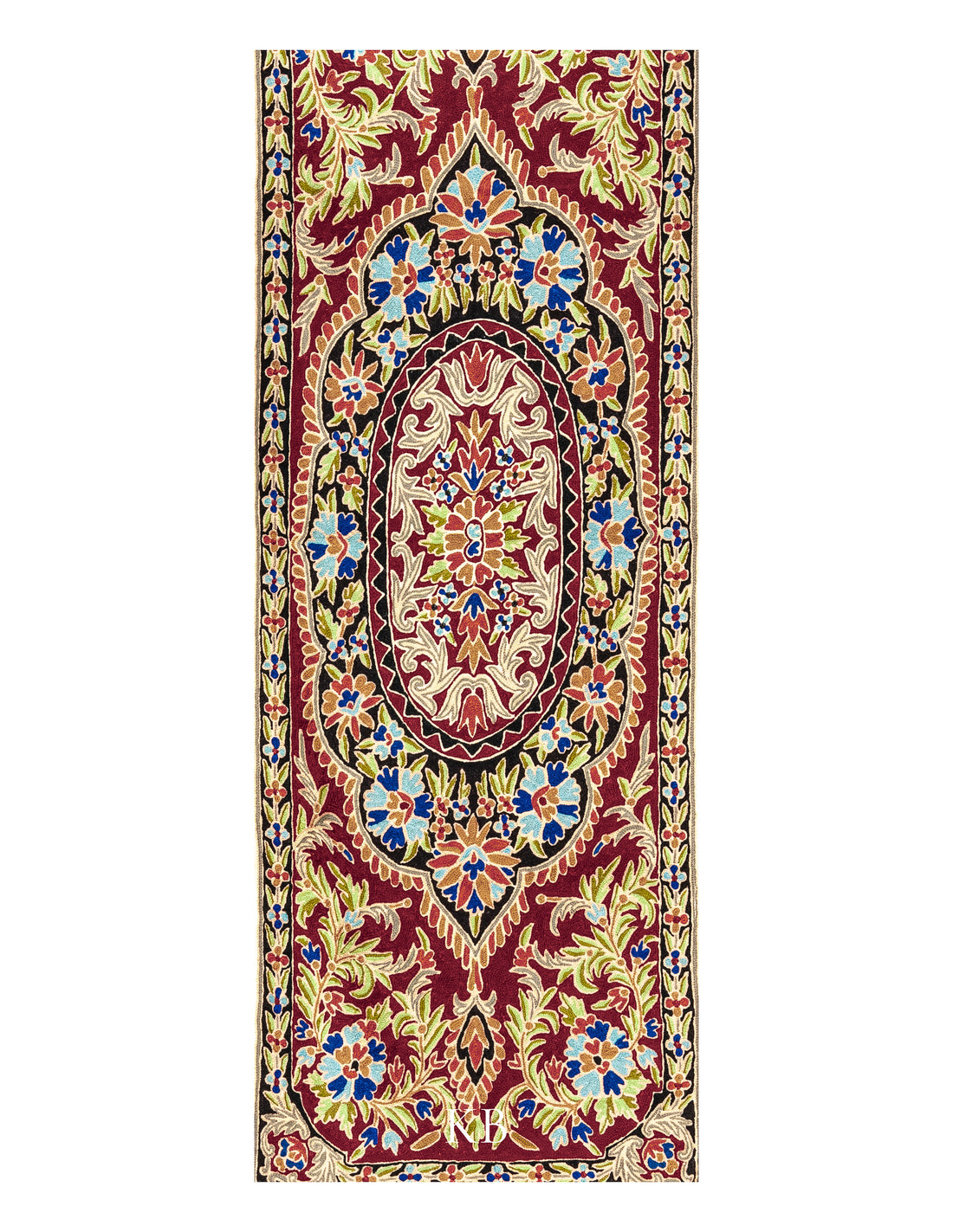 Diwan-e-Khas Floral Centre Kashmiri Wall Panel - Kashmir Box