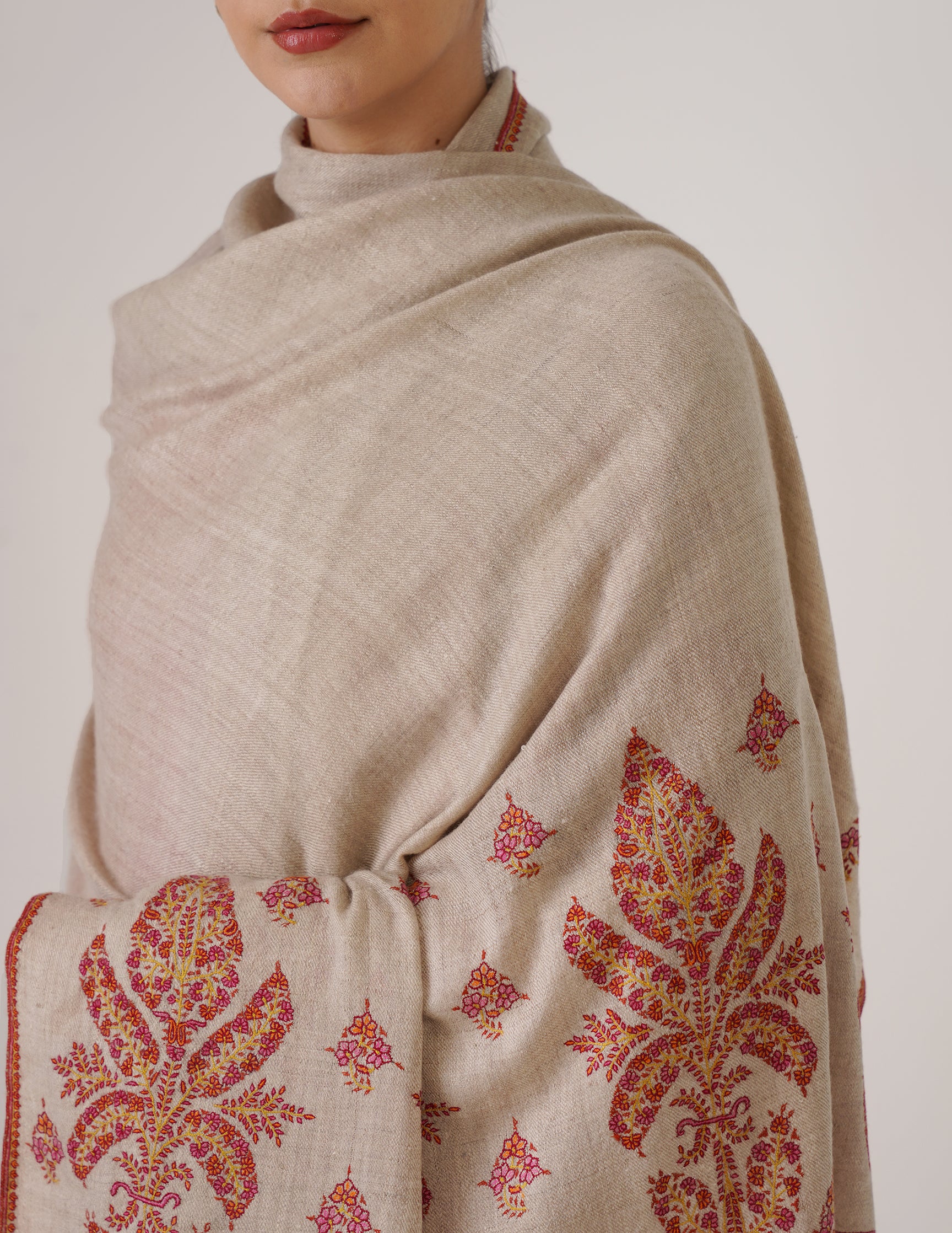kashmir pashmina shawl is famous for