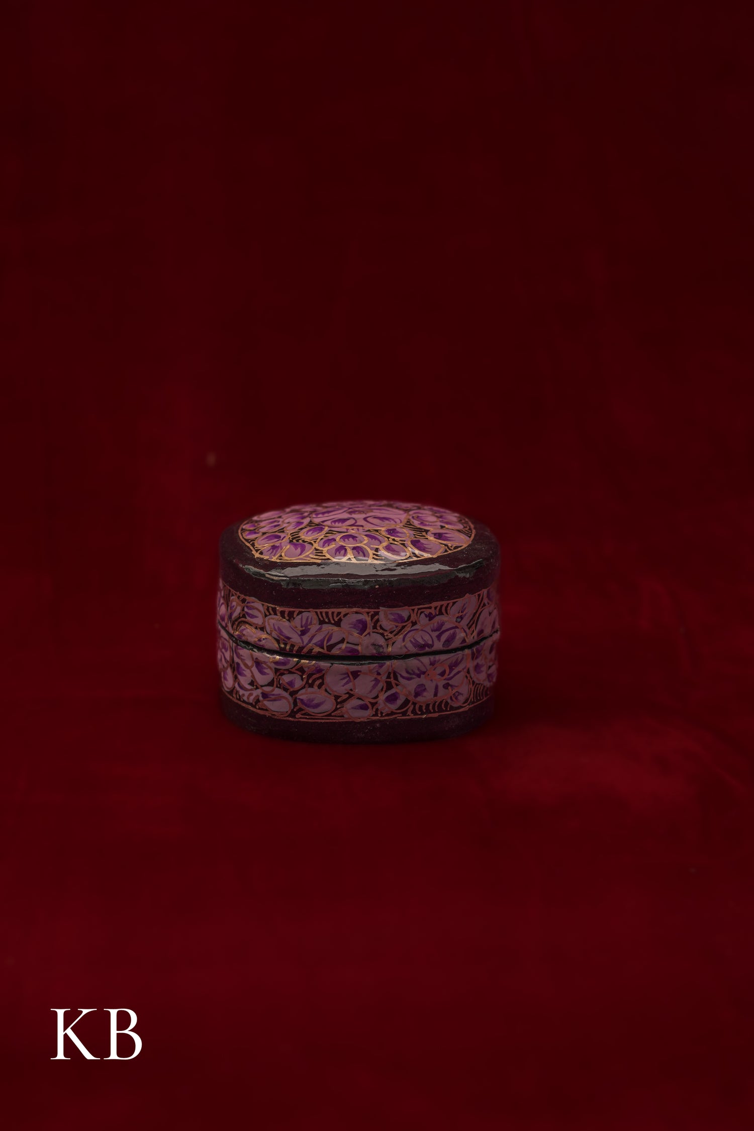 Ring Box Rectangular Curved | Artisan-Made | Handcrafted Heritage - Kashmir Box
