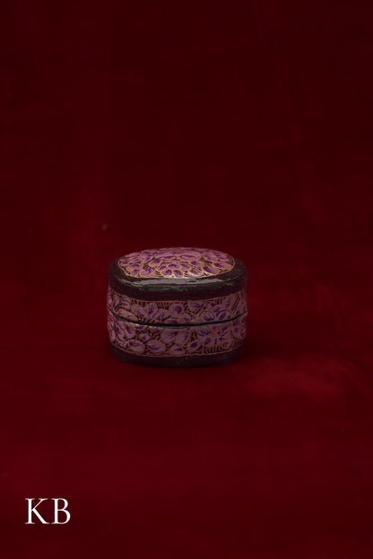 Ring Box Rectangular Curved | Artisan-Made | Handcrafted Heritage - Kashmir Box