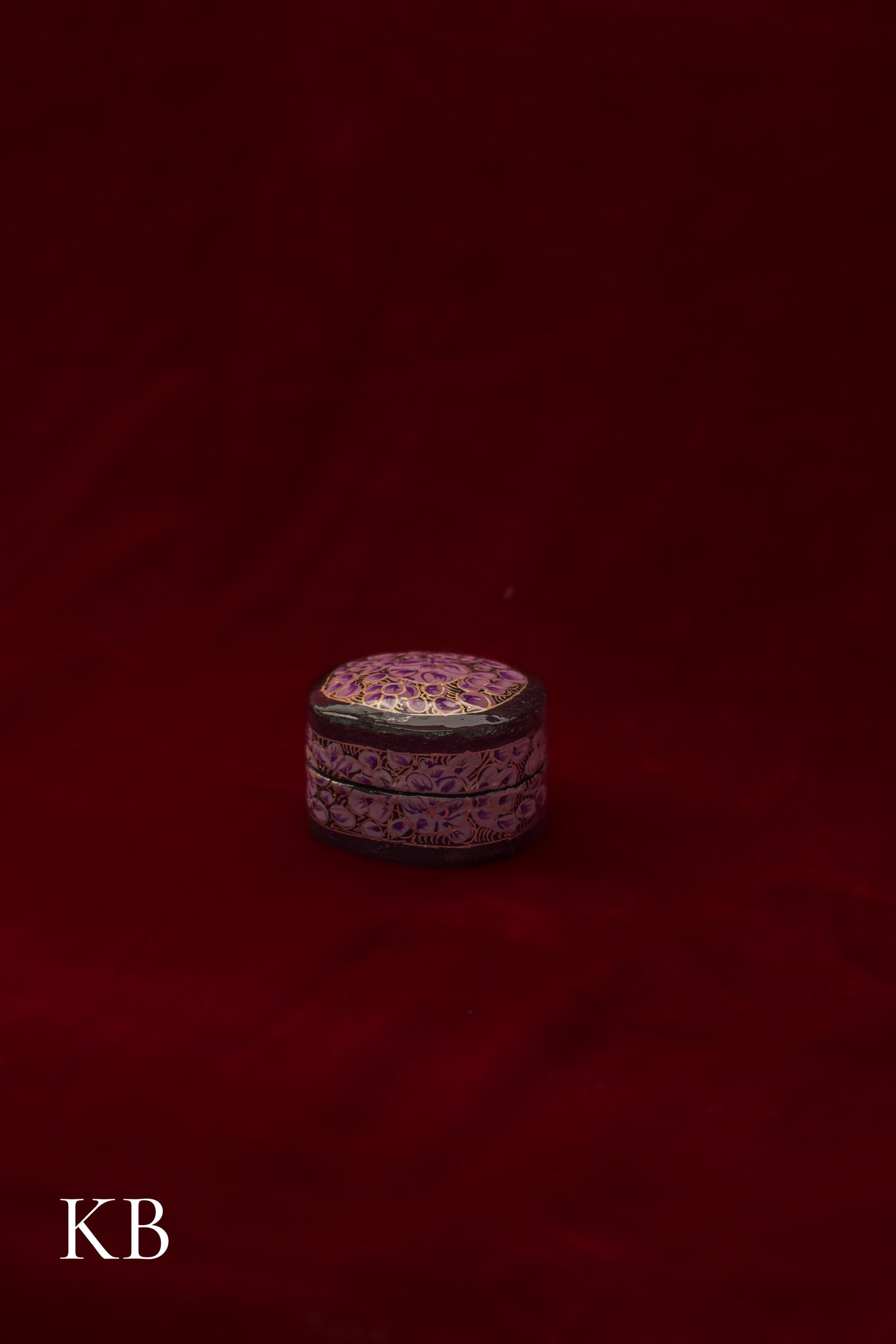 Ring Box Rectangular Curved | Artisan-Made | Handcrafted Heritage - Kashmir Box