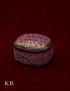 Ring Box Rectangular Curved | Artisan-Made | Handcrafted Heritage - Kashmir Box