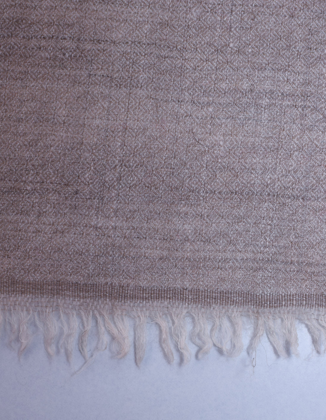 Modern Stripes Handwoven Multicolour Sozni Embroidered Cashmere Pashmina Stole - Kashmir Box