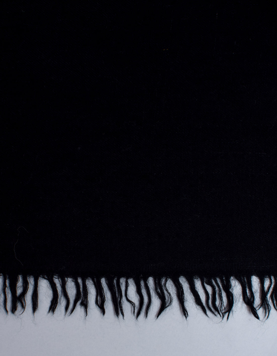 Black Handwoven Multicolour Sozni Bouquet Embroidered Cashmere Pashmina Shawl - Kashmir Box