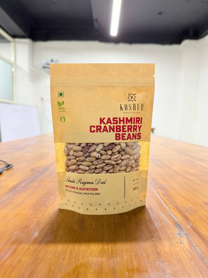 Koshur Cranberry Beans (Thull Rajma) - Kashmir Box