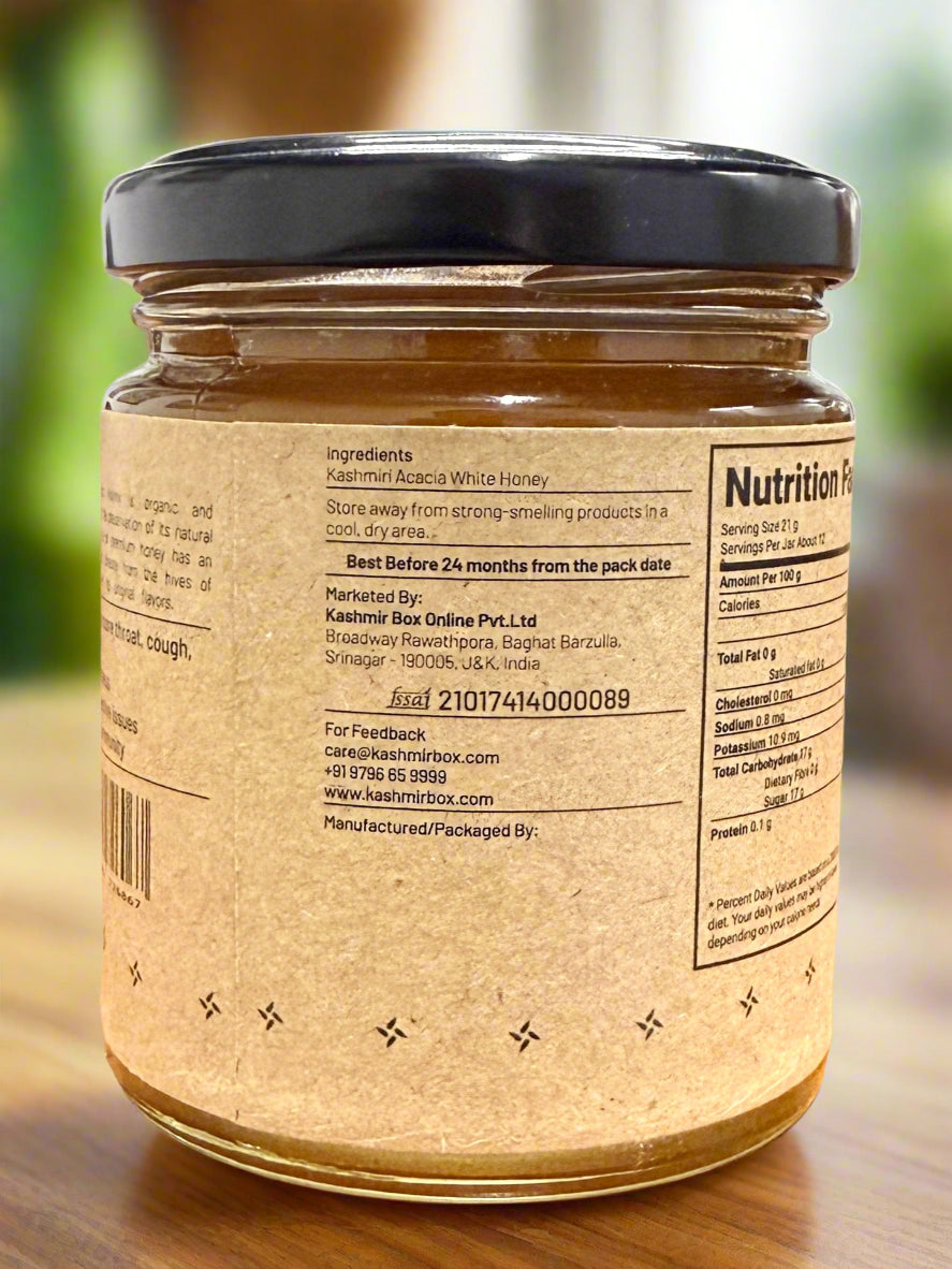Koshur Kashmiri White Honey - Kashmir Box