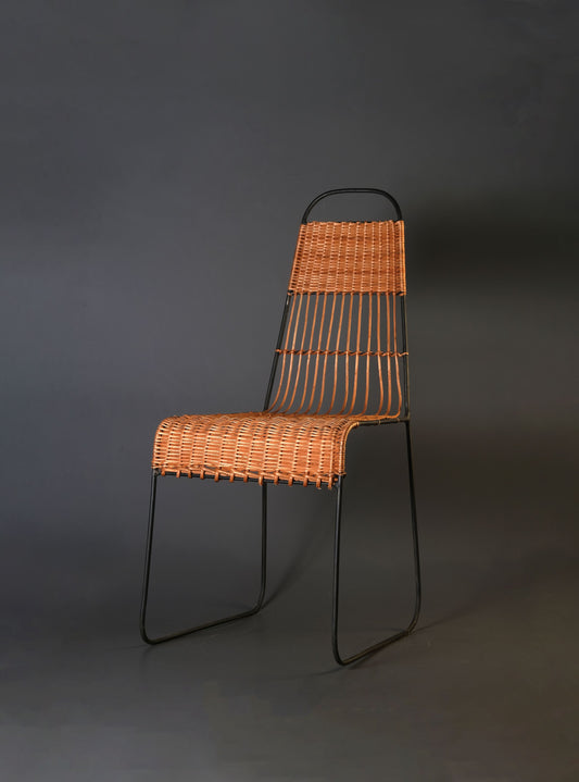 Willow and Metal Ki Chair - Kashmir Box